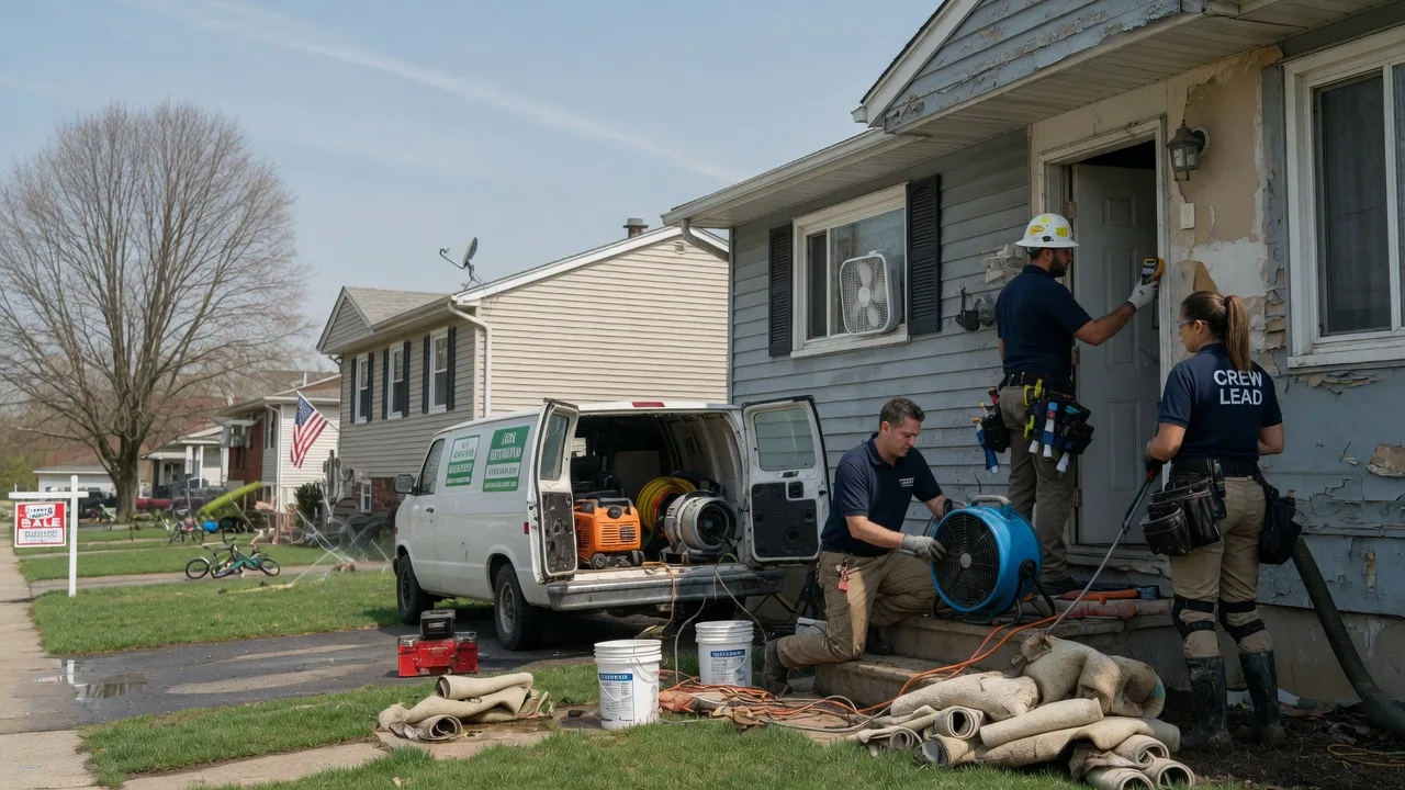 Flood Cleanup in Glassboro, NJ near me